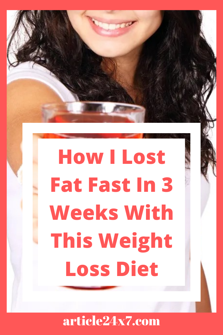 How I Lost Fat Fast