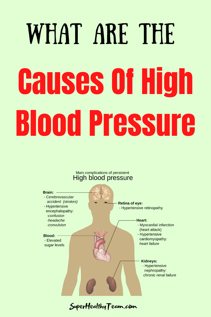 What Are The Causes Of High Blood Pressure